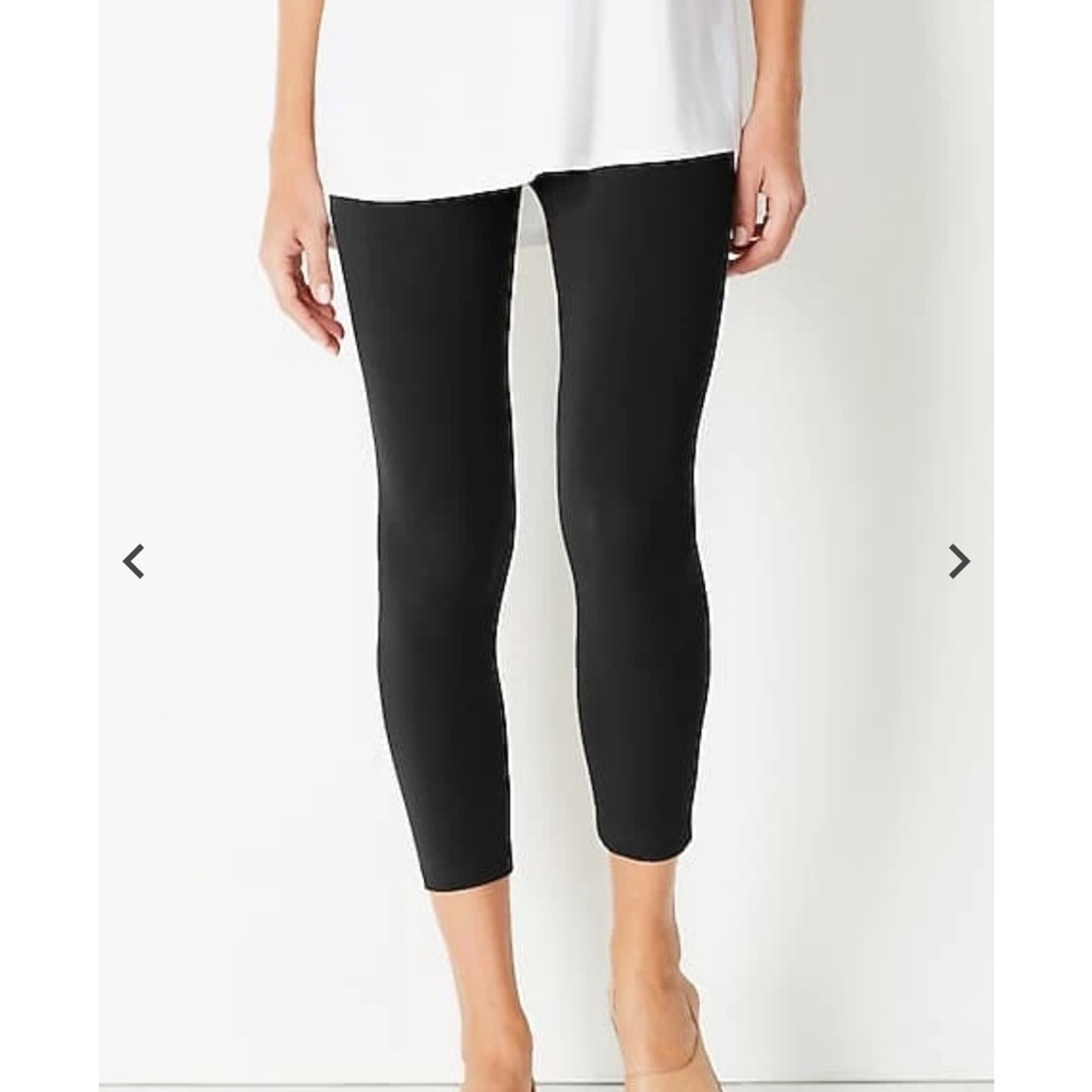 J.Jill Pima Leggings Small Petite Black
